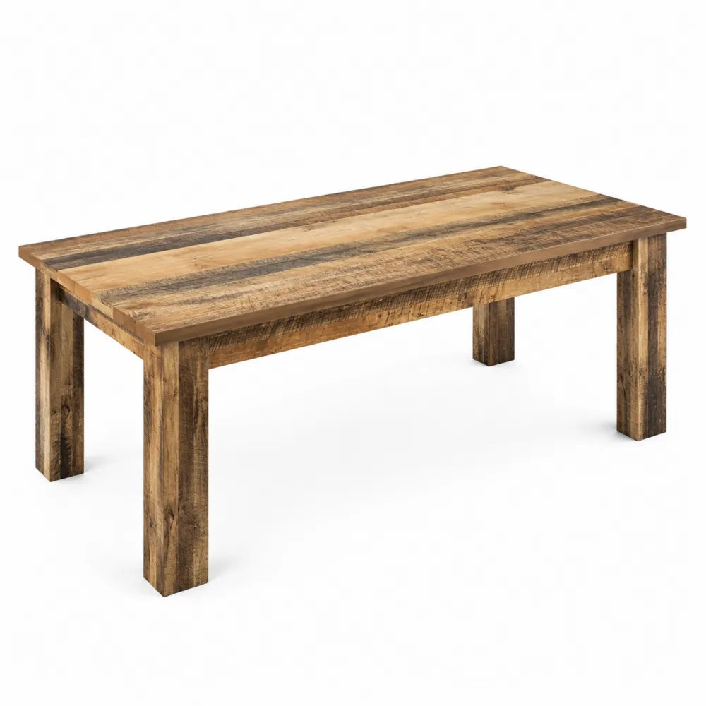 Tavolo in legno massello marrone